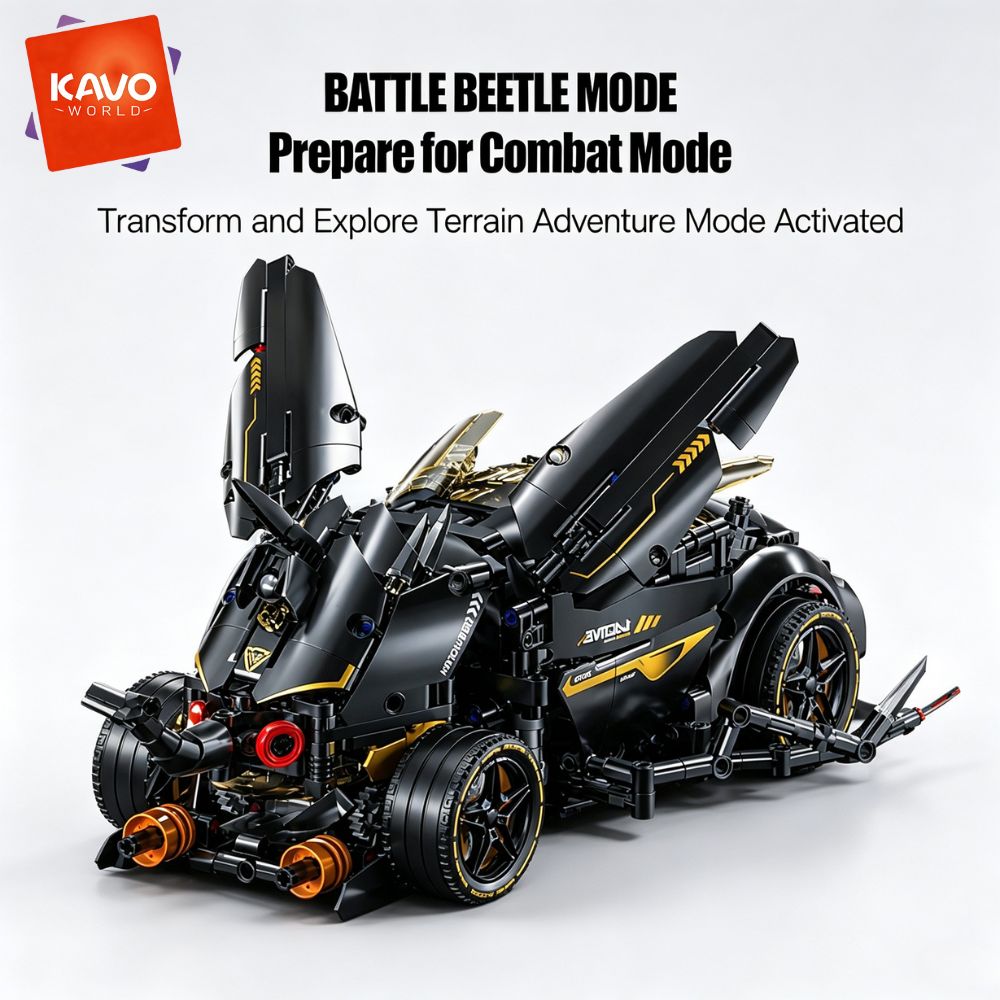 Stem Robotics Kit - KAVOWORLD 1248 pièces, ensemble de construction