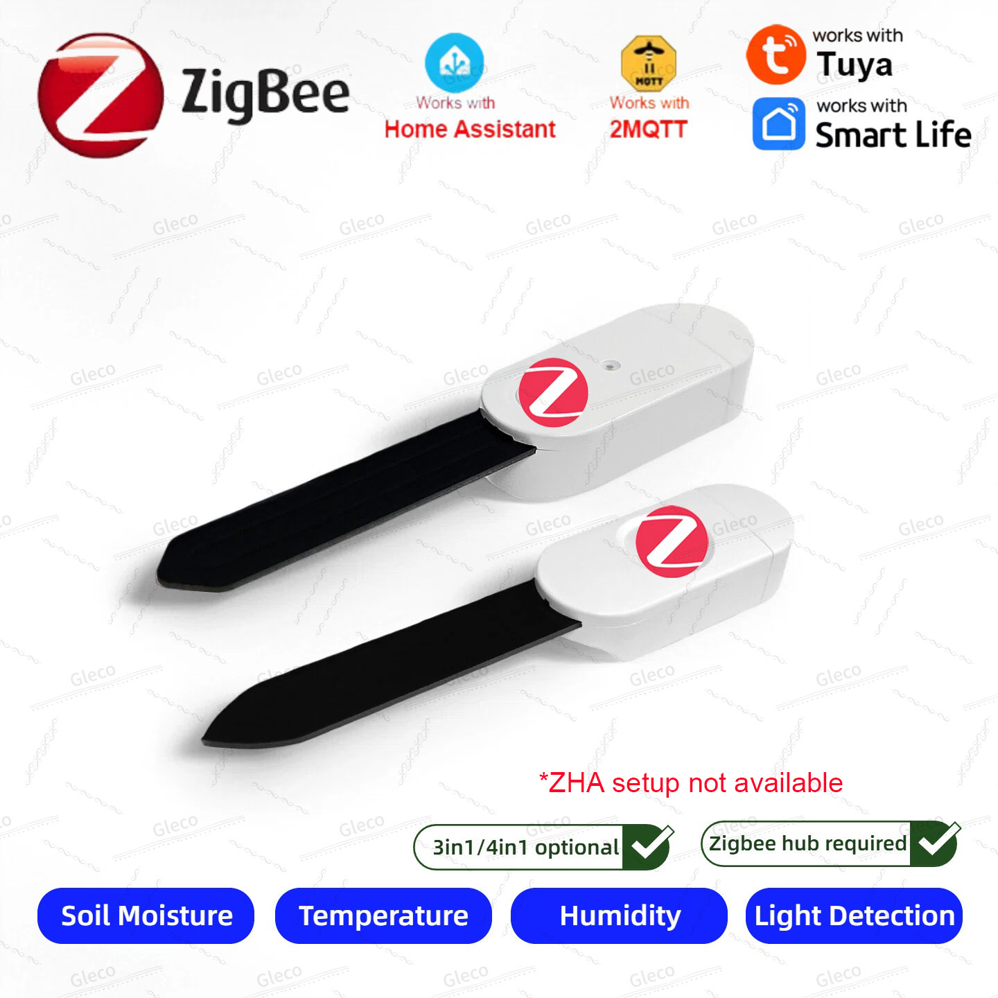 Smart Home Automation Kit - Capteur d'humidité du sol Zigbee, testeur