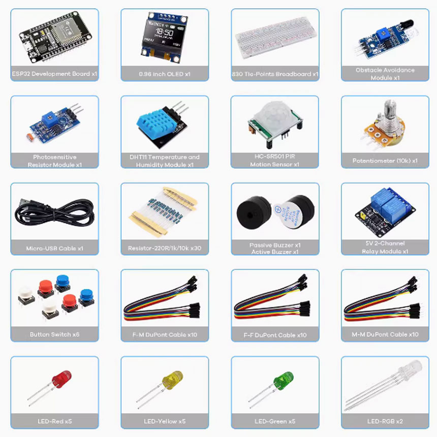 Kit de créateur pour projets K - Esp32 Smart Home Kit avis et prix