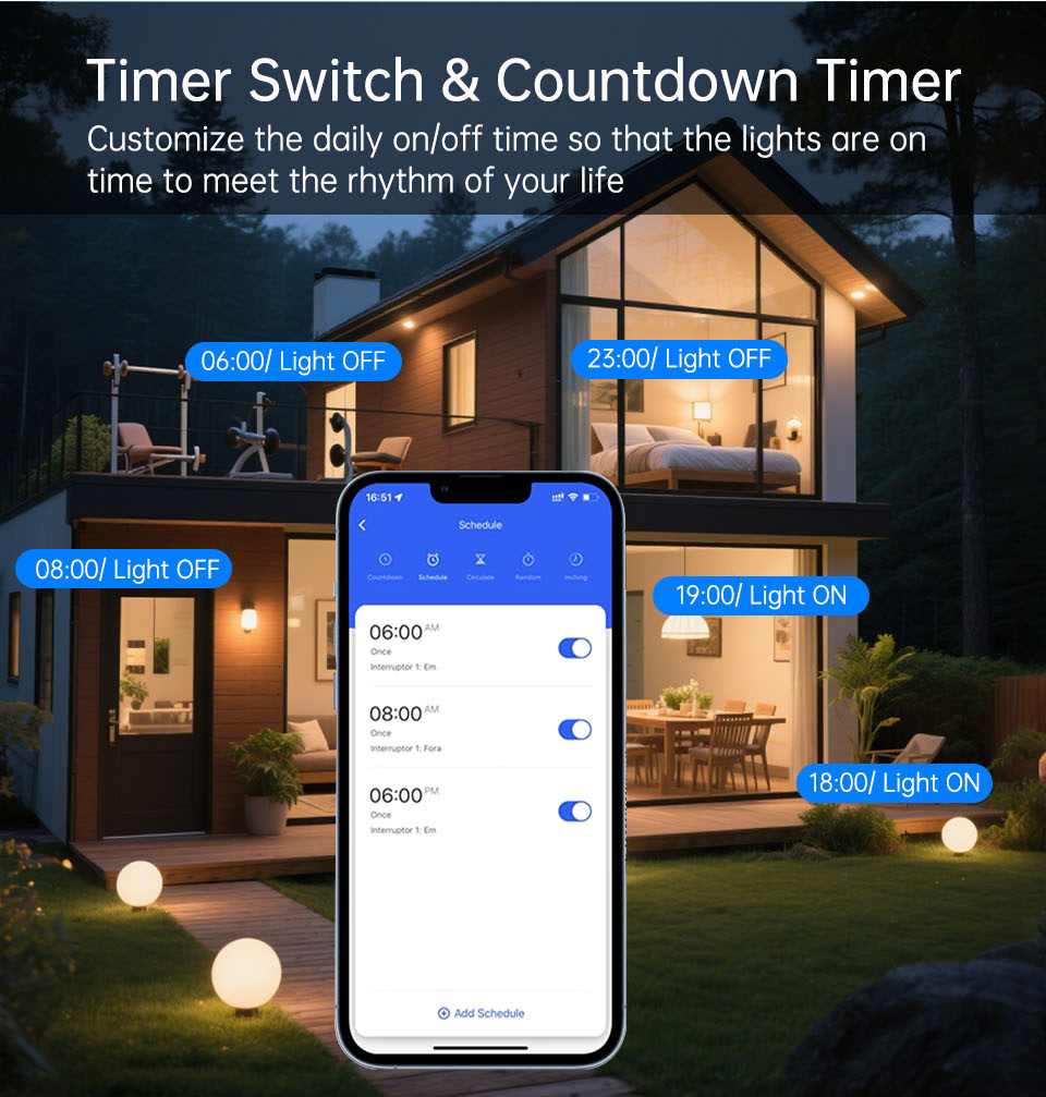 Interrupteur mural tactile int - Smart Light Switch Wifi avis et prix