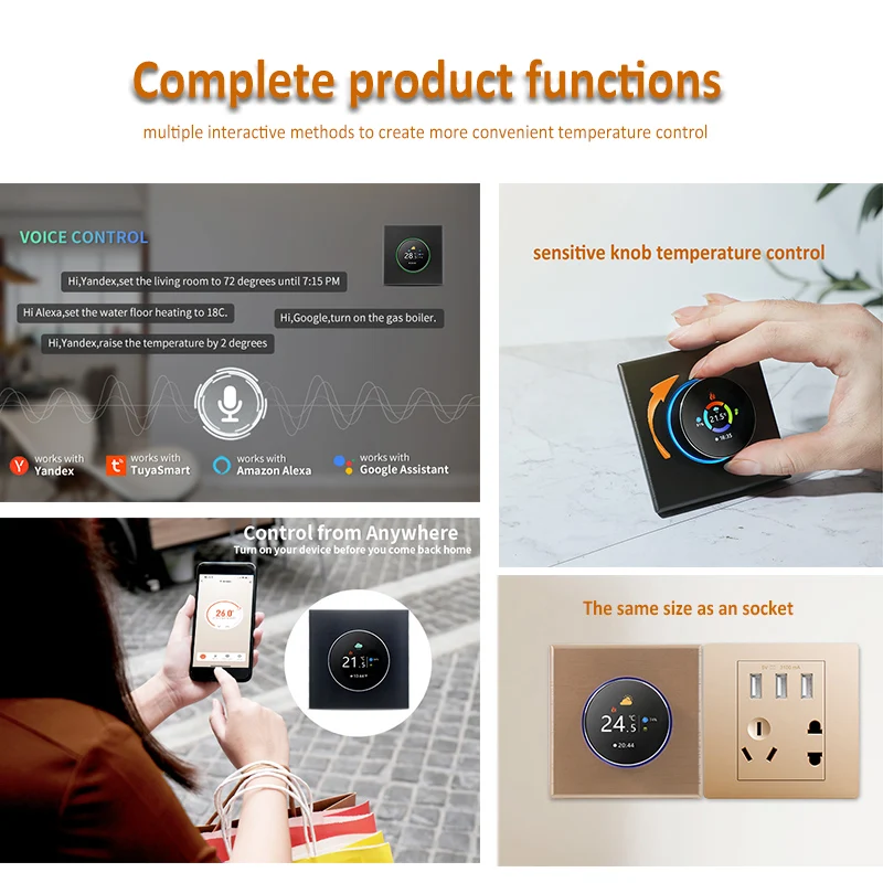 En stock : Thermostat intellig - Wifi Thermostat avis et prix