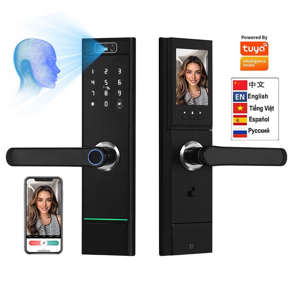 Haute sécurité en gros 3d reco - Smart Door Lock Wifi avis et prix