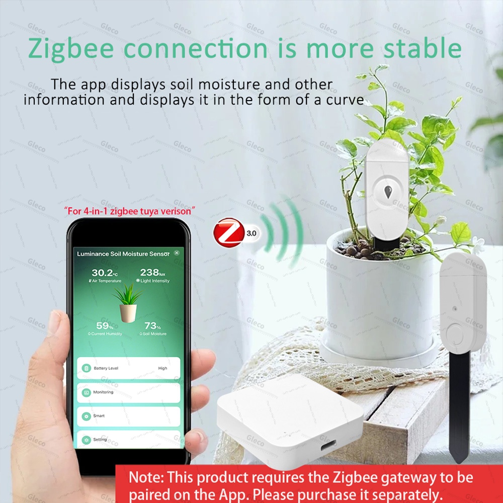 Capteur d'humidité du sol Zigb - Smart Home Automation Kit avis et prix