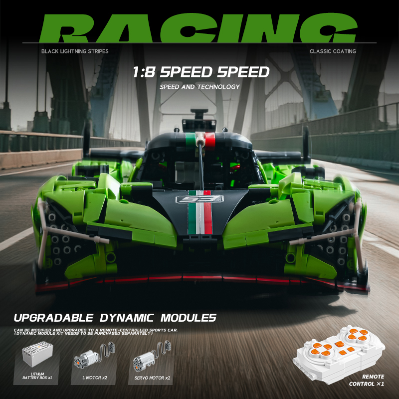 MOC Lamborghini SC63, voiture  - Stem Robotics Kit avis et prix