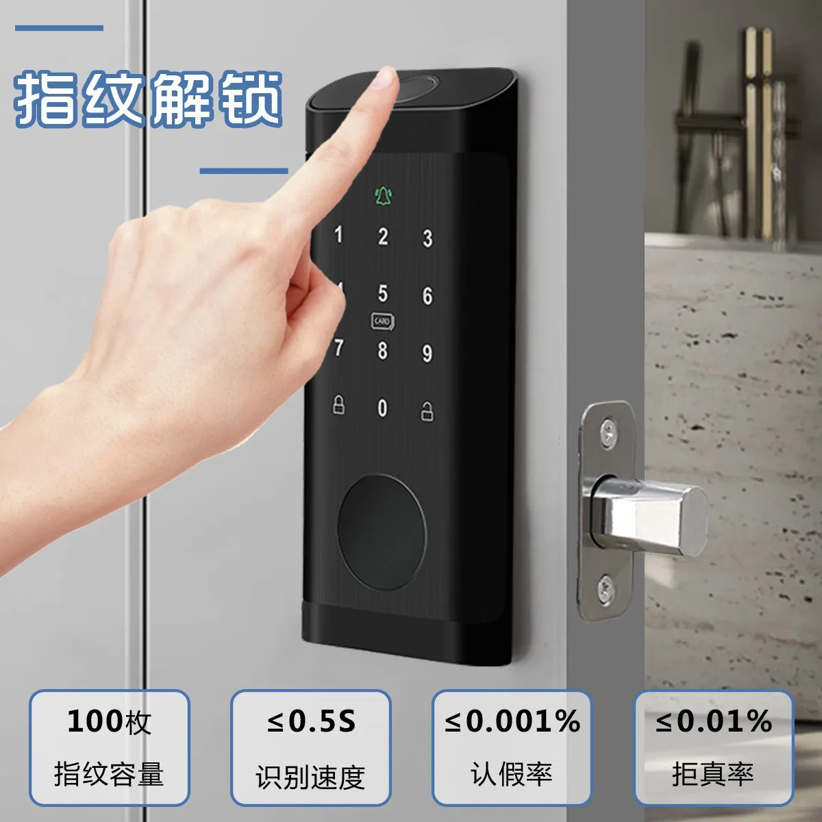 Serrure à empreintes digitales - Smart Door Lock Wifi avis et prix