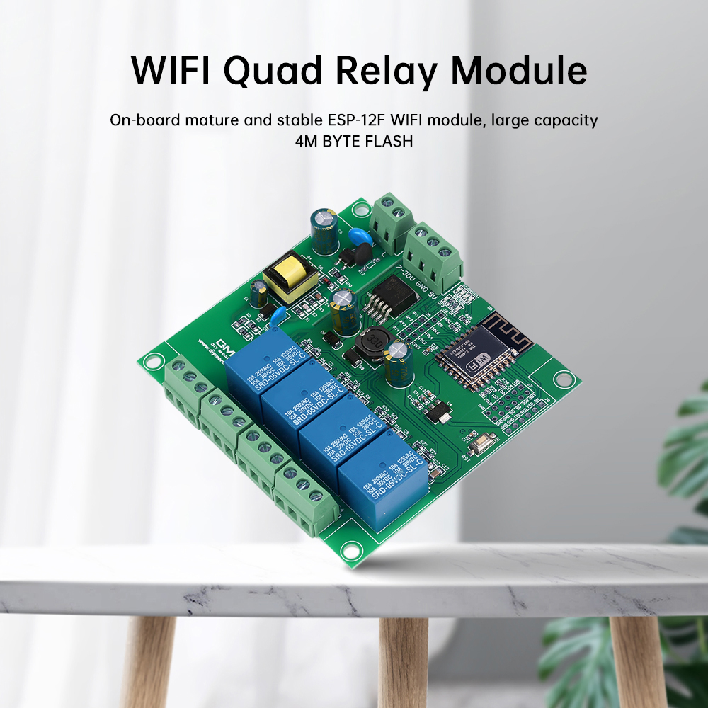 Module de relais WiFi 4 canaux - Esp8266 Relay Module avis et prix