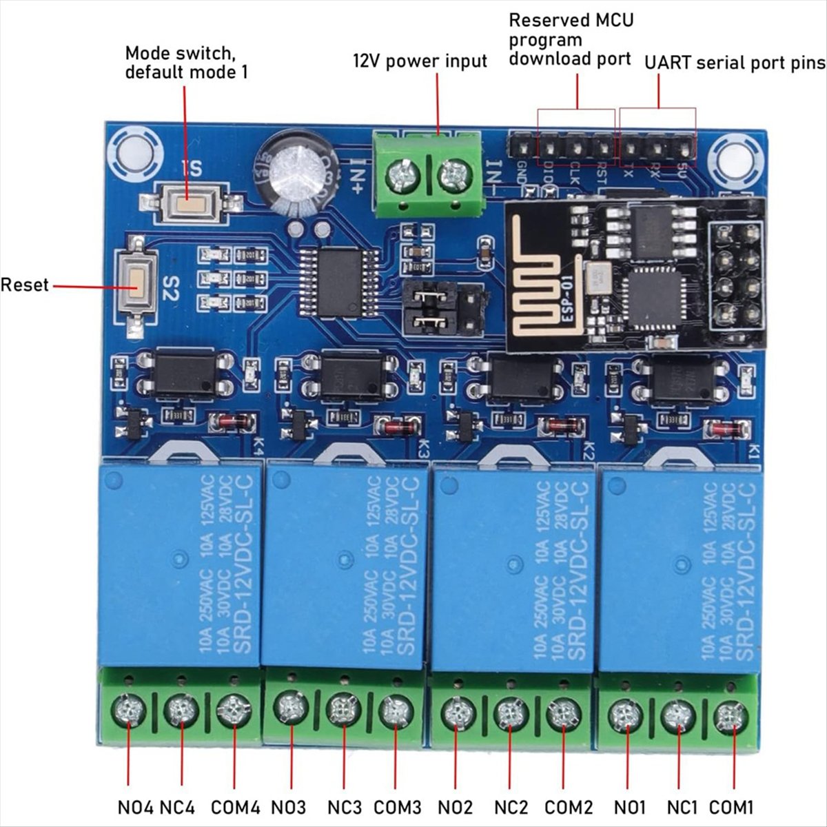 Super promotion : module de re - Esp8266 Relay Module avis et prix