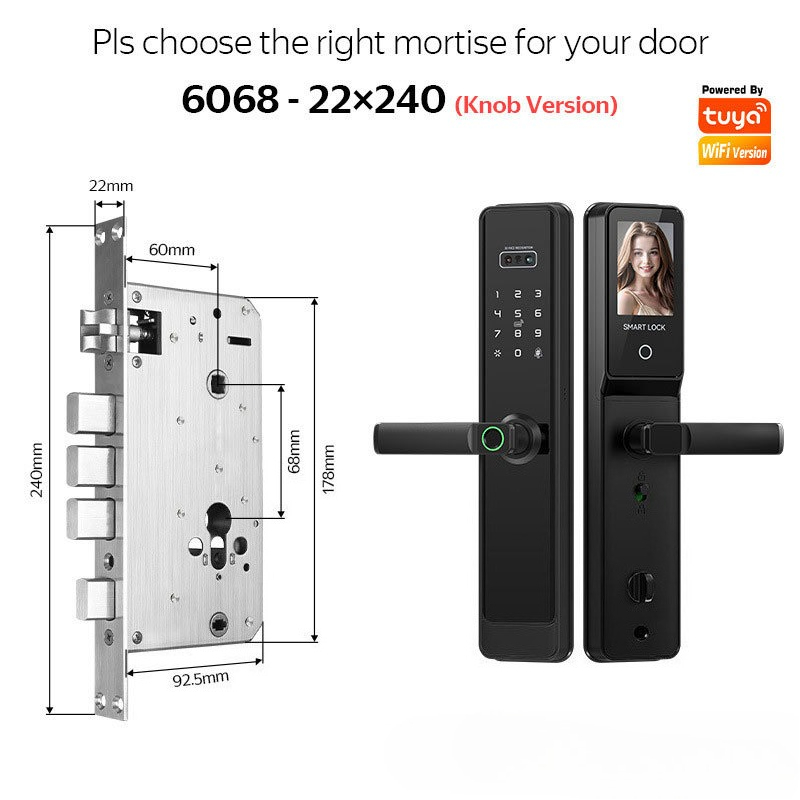 Serrure intelligente EGFirtor  - Smart Door Lock Wifi avis et prix