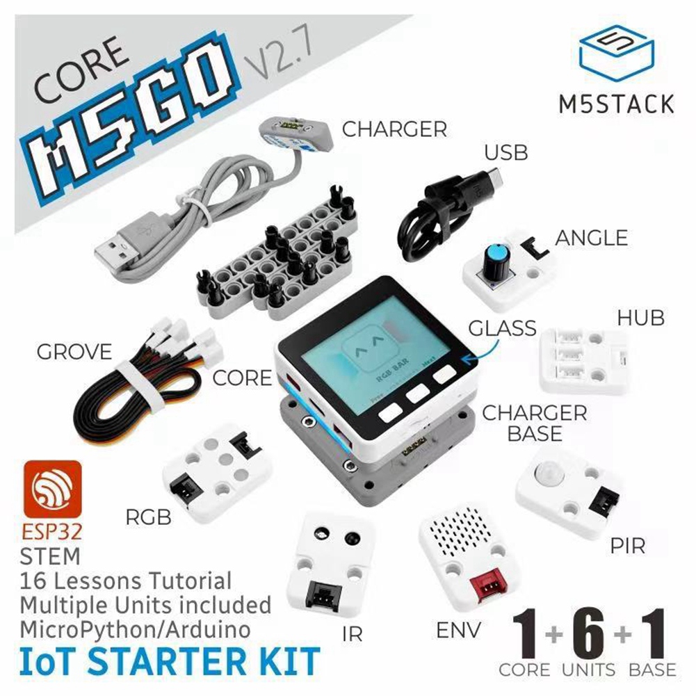 M5stack M5GO Kit de démarrage  - Iot Kit Beginner avis et prix