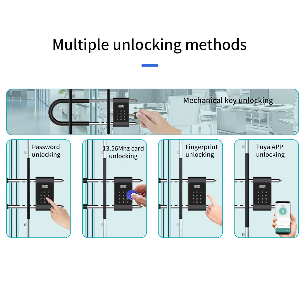 Serrure électronique biométriq - Smart Door Lock Wifi avis et prix