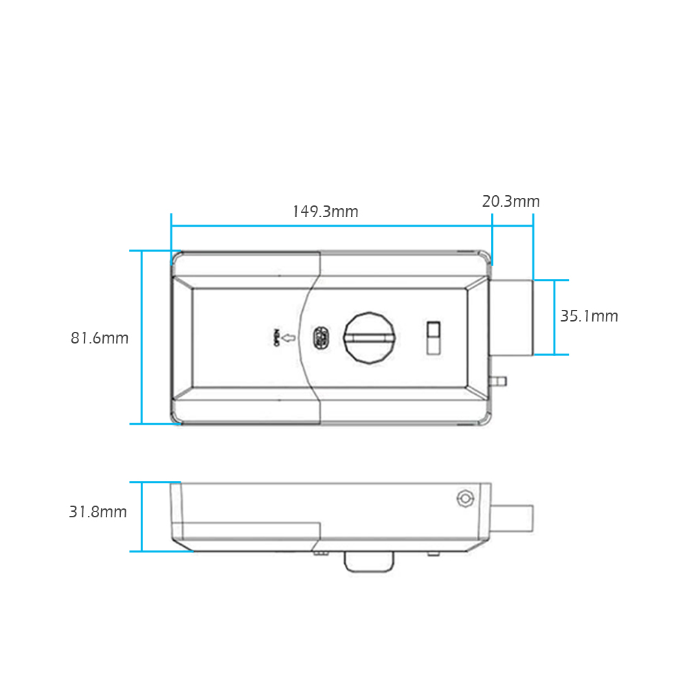 Serrures de jante de porte int - Smart Door Lock Wifi avis et prix
